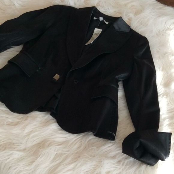 💞CACHE LUXE💞satin elegant evening suit jacket - Picture 9 of 16